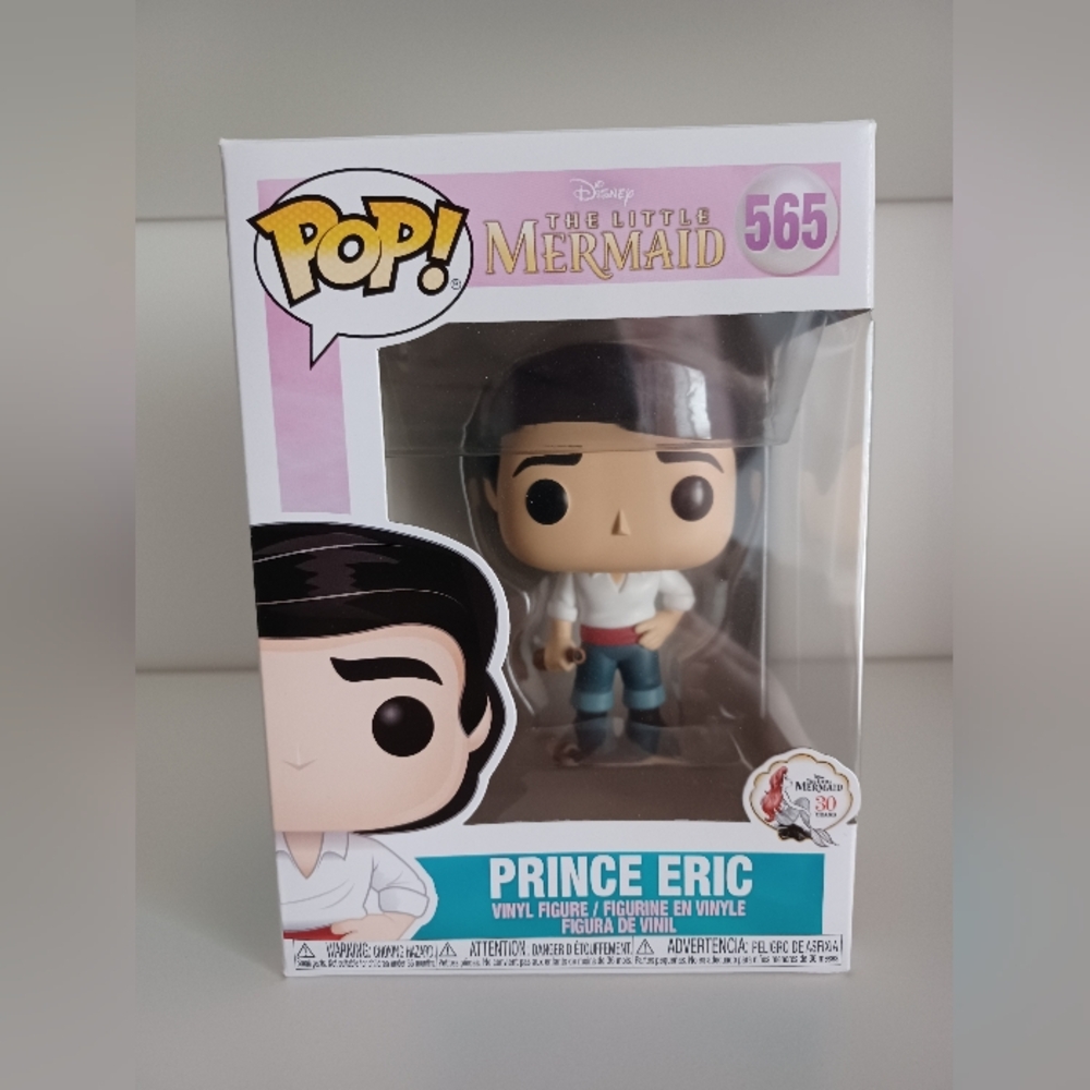 Disney Prince Eric The Little Mermaid 565 Vinyl Figure Funko Pop Collection